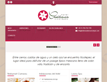 Tablet Screenshot of hotelcasablancaxicotepec.com